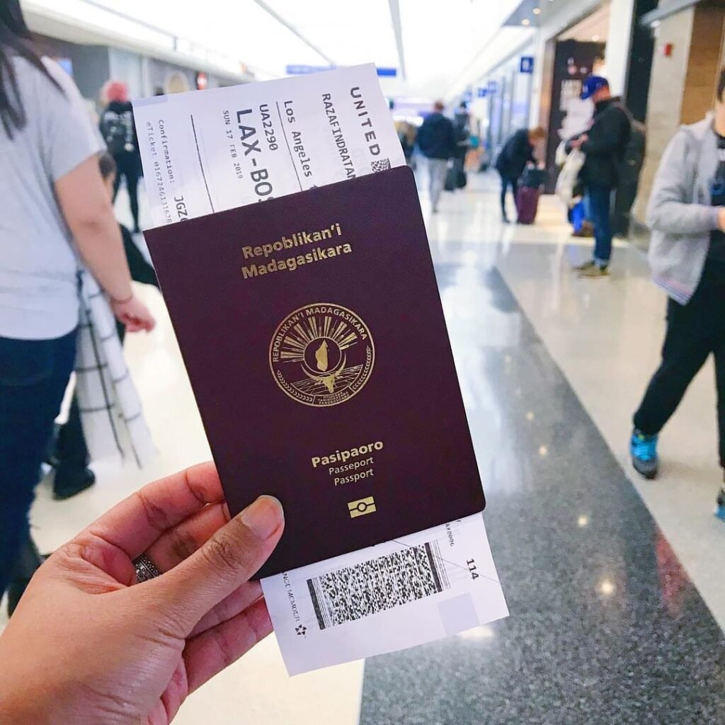 Madagascar passport 1